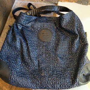 Navy BCBG tote bag